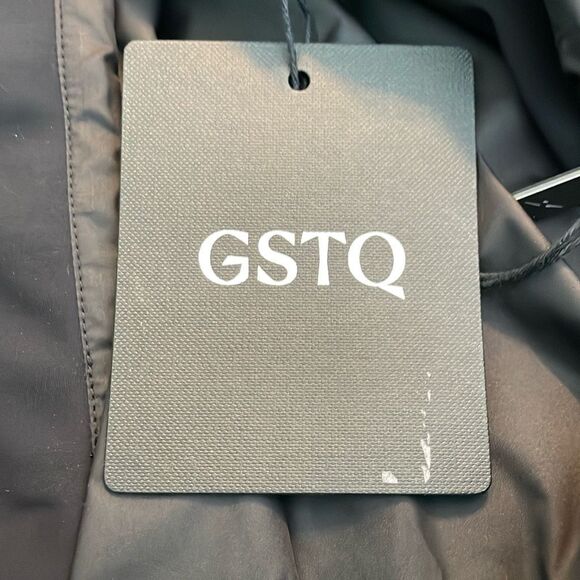 GSTQ Reversible Jacket Pink Black Herringbone Men's XS / Woman's‎ L - Picture 7 of 8